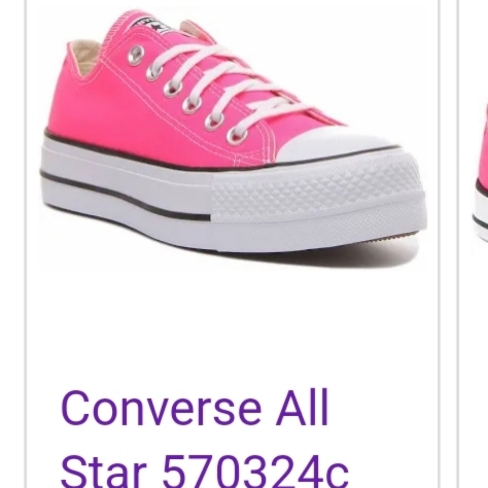 Converse Women's Platform Hyperpink